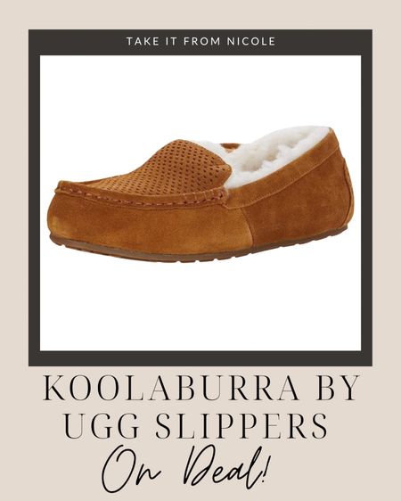 Wow!!! KOOLABURRA by UGG slippers just $24 - 60% off!!!
Available on amazon and Zappos!

#LTKsalealert #LTKshoecrush #LTKunder50