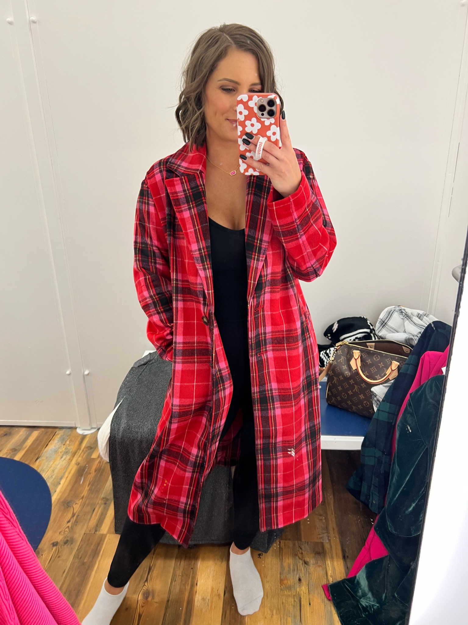 Obsessed with this coat! I love the colors and it’s on major sale right now! Wearing a small  

#LTKsalealert #LTKHoliday #LTKSeasonal