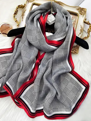 Mulberry Silk Printed Long Rectangle Shawl Scarf | Nordstrom