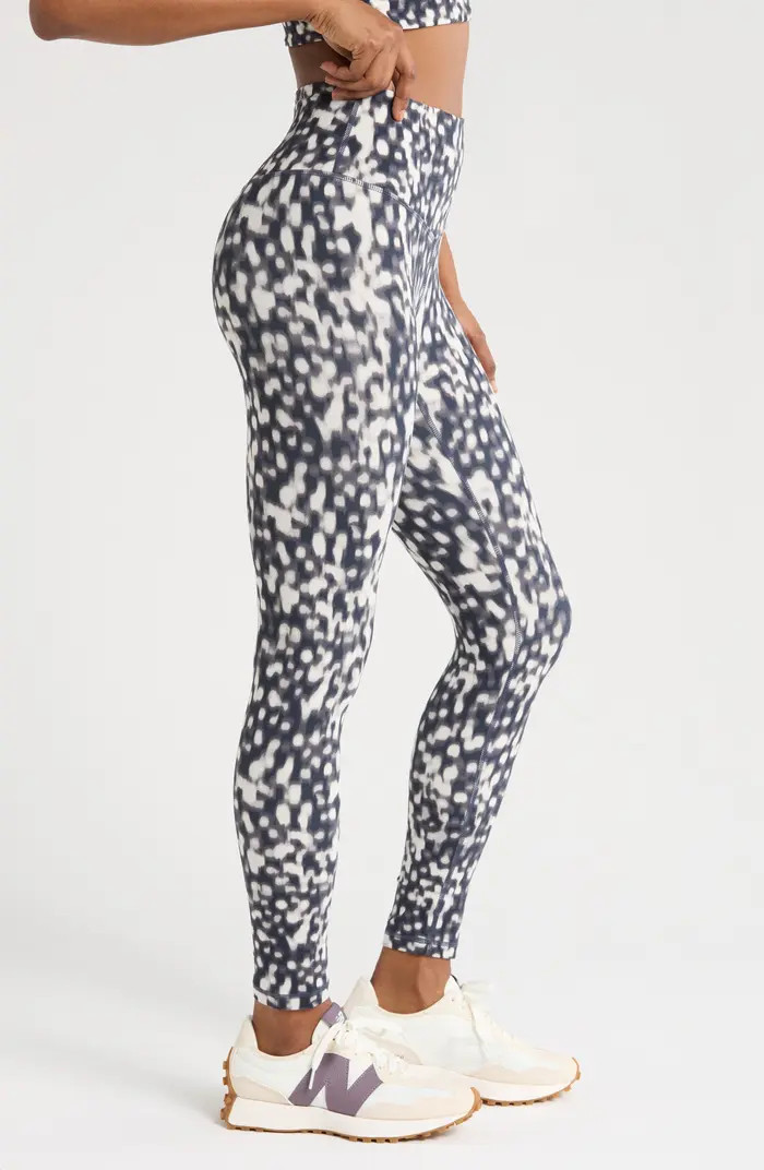 Studio Luxe Print High Waist 7/8 Leggings | Nordstrom