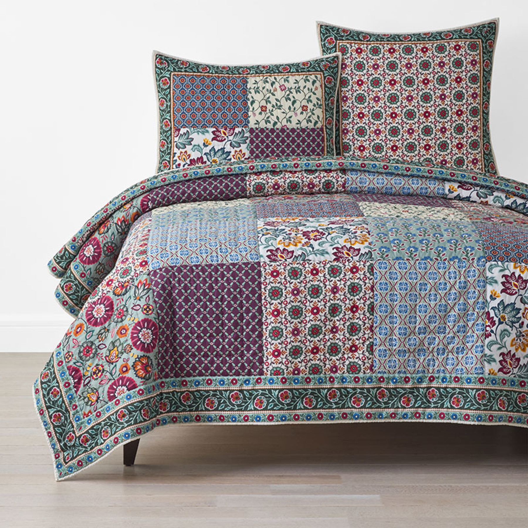 Nora Mosaic Patchwork Quilt - Multi, Twin/Twin XL | The Company Store