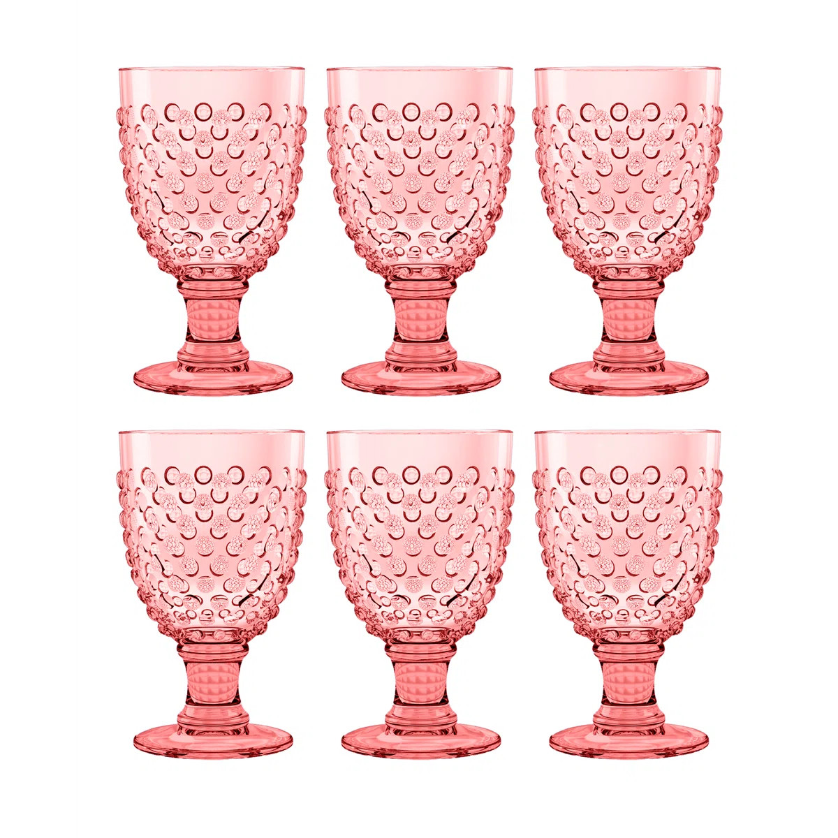 Tarhong Hobnail Goblet (Set of 6) | Birch Lane