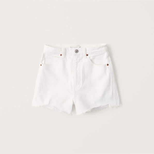 Ultra High Rise Mom Shorts | Abercrombie & Fitch (US)