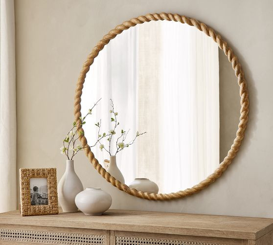 Newport Round Wall Mirror | Pottery Barn (US)