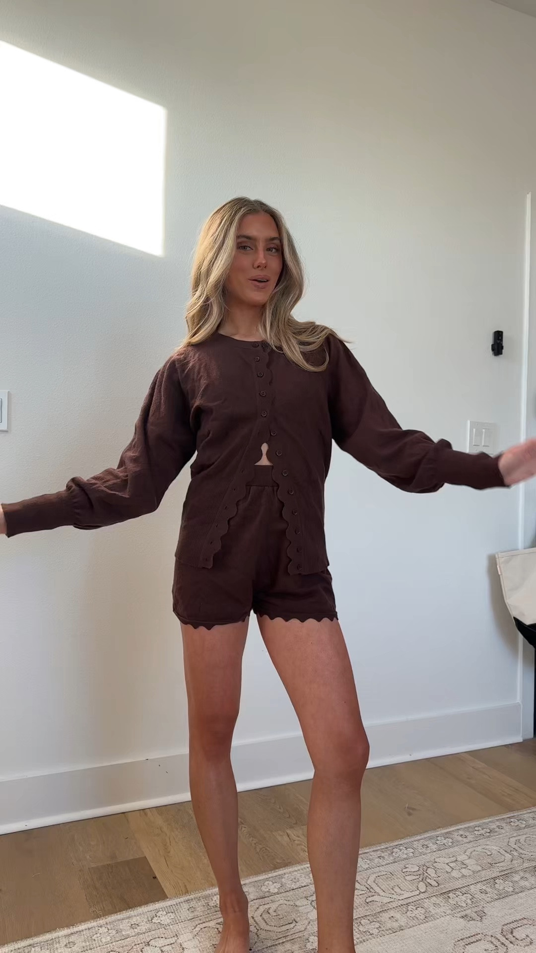 Amazon size small Tankaneo Womens 2 Piece Sweater Sets Casual Fall Outfits Button Down Long Puff Sleeve Knit Cardigan Shorts Loungewear

#LTKootd #LTKSaleAlert #LTKSeasonal