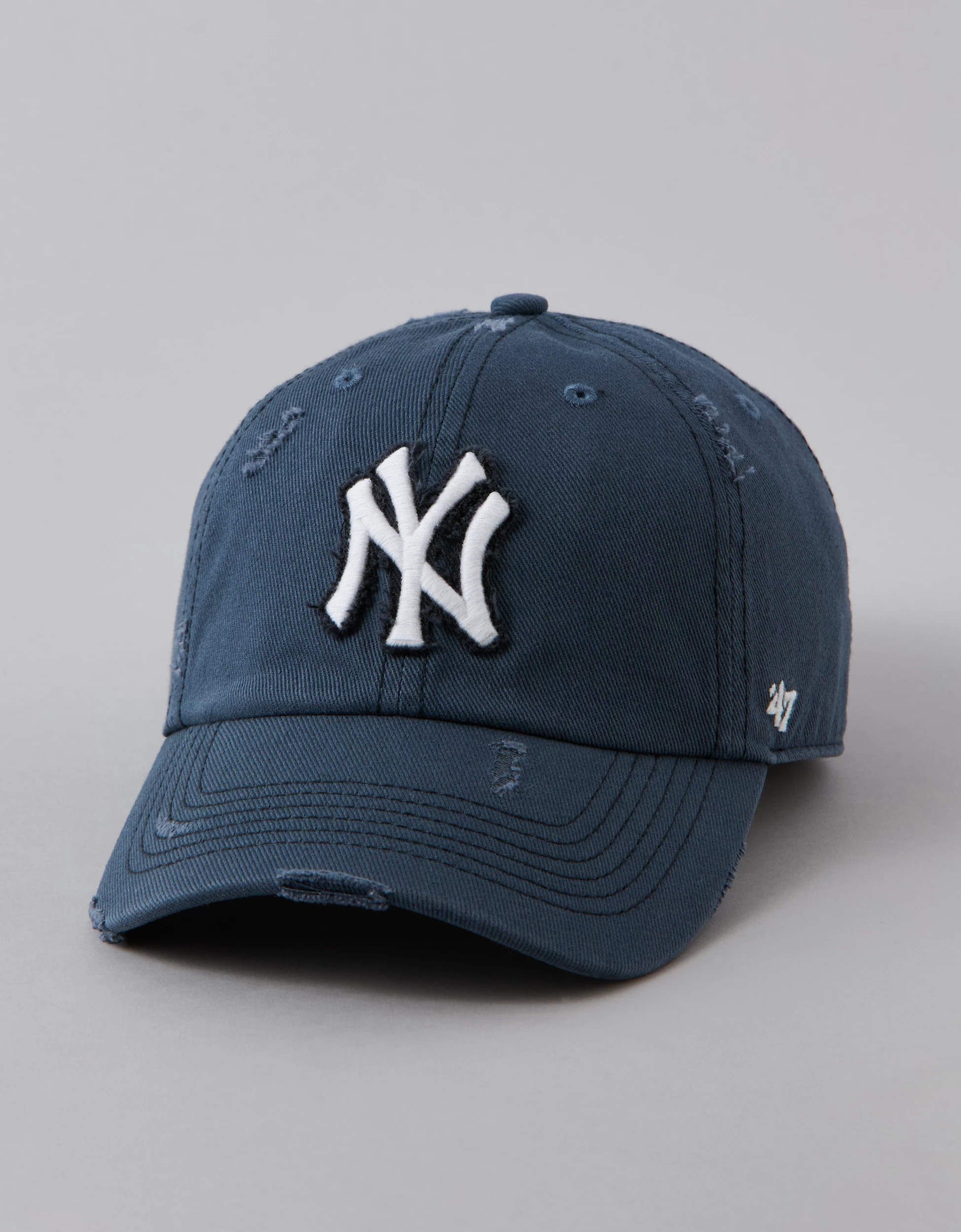 '47 Distressed New York Yankees Baseball Hat | American Eagle Outfitters (US & CA)