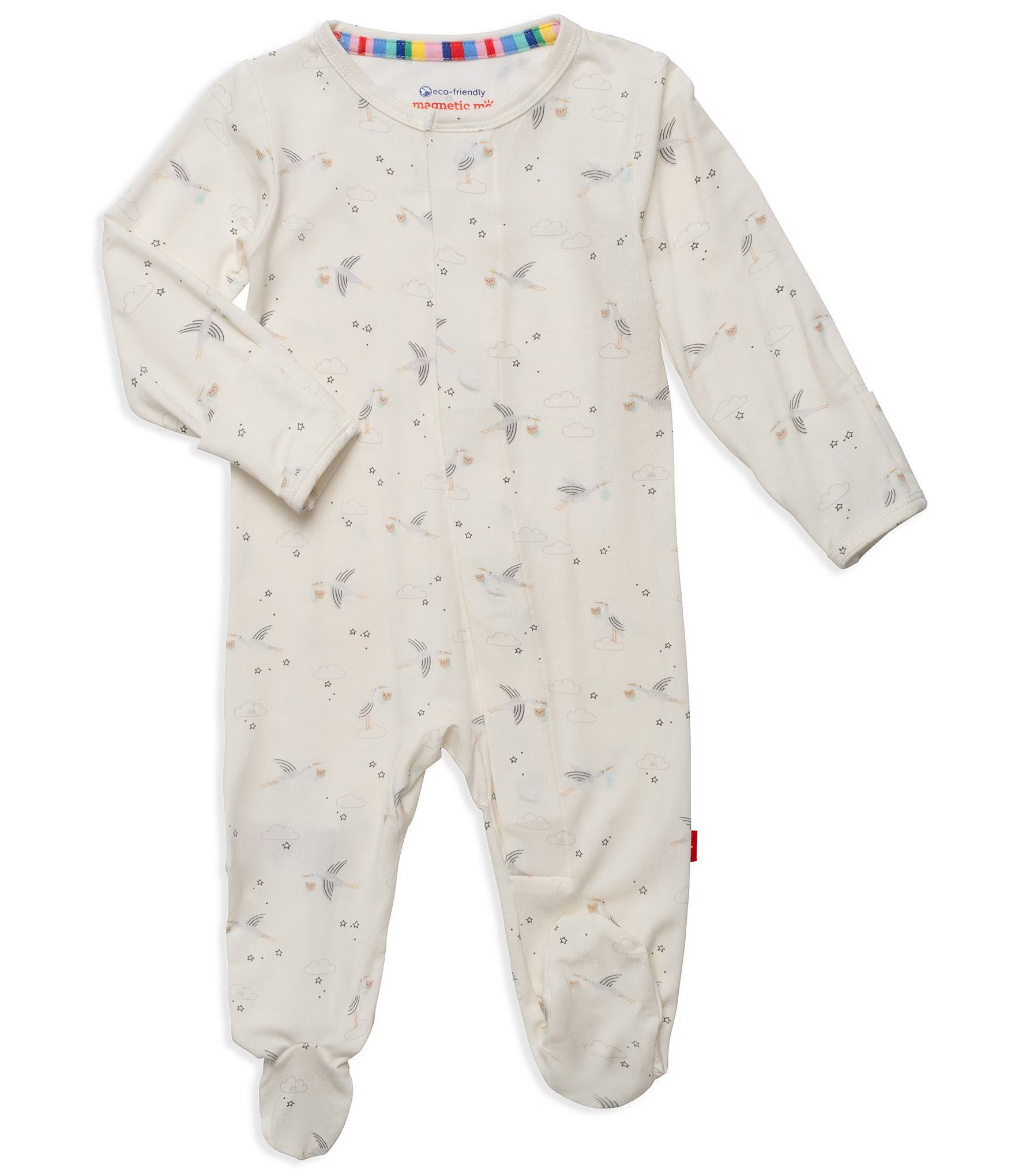 Magnetic Me Baby Boys Newborn-9 Months Long Sleeve Beary Special Delivery Footed Coverall | Dilla... | Dillard's