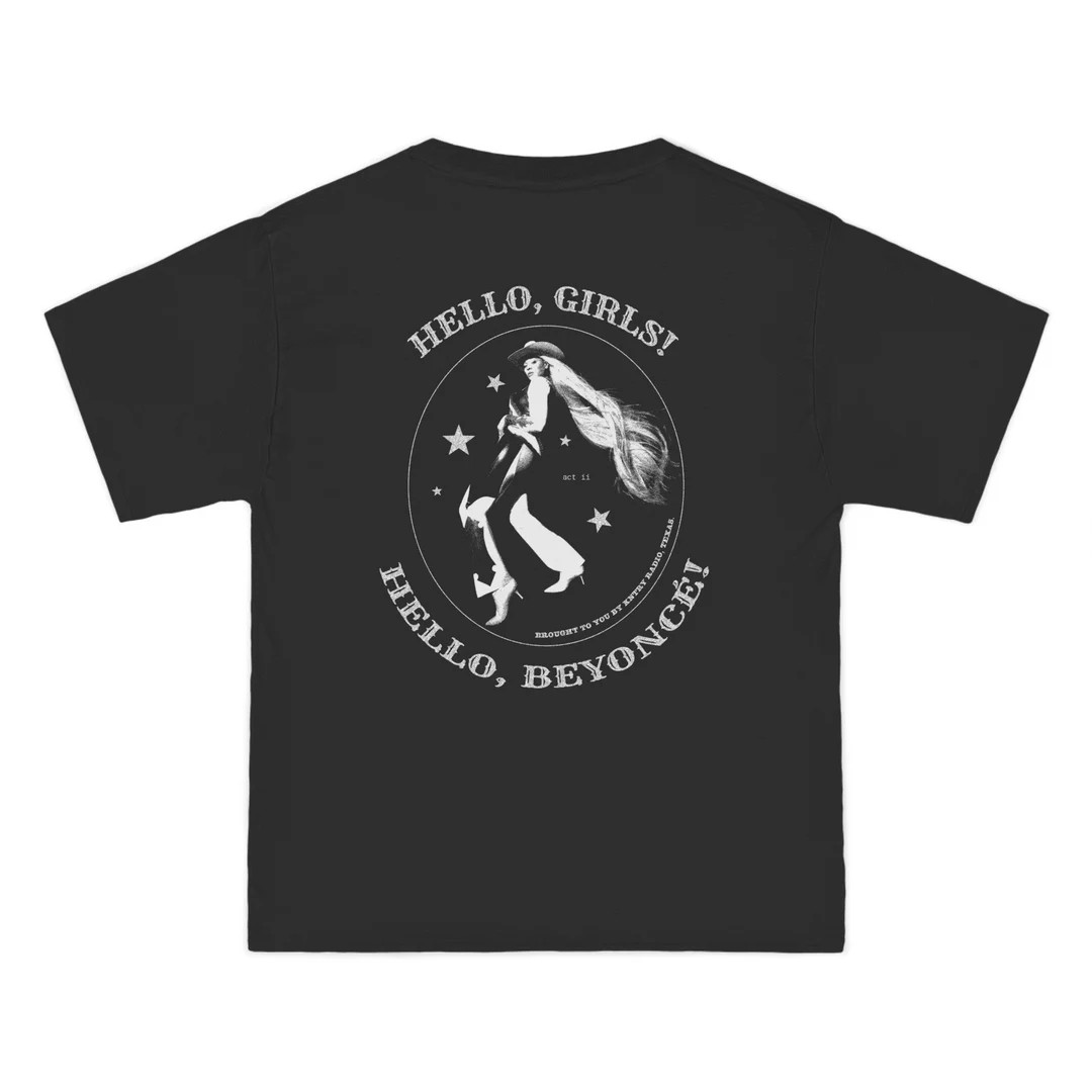 Beyoncé Cowboy Carter T-shirt, Beyoncé Fan Merch, Custom Beyoncé Merchandise - Etsy | Etsy (US)