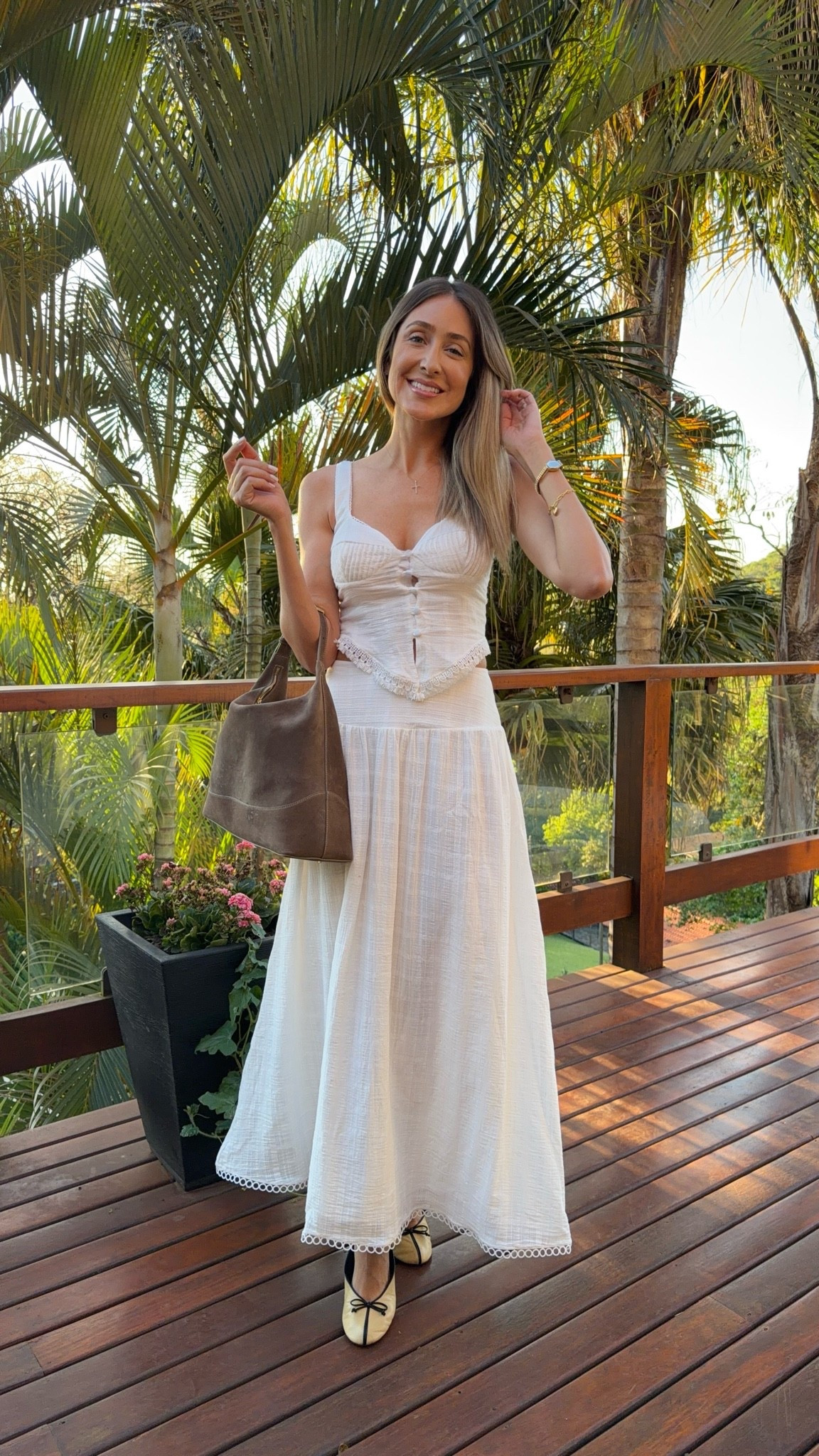 Elegant skit set that I’m in love with 🫶🏻
Flowing and flattering set that used in Brasil
Fits true to size and im wearing size smal

#LTKootd #LTKU #LTKOver40