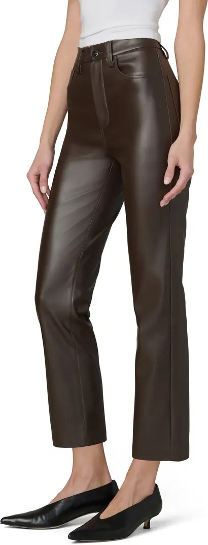 Lyra Slim Ankle Faux Leather Pants | Nordstrom