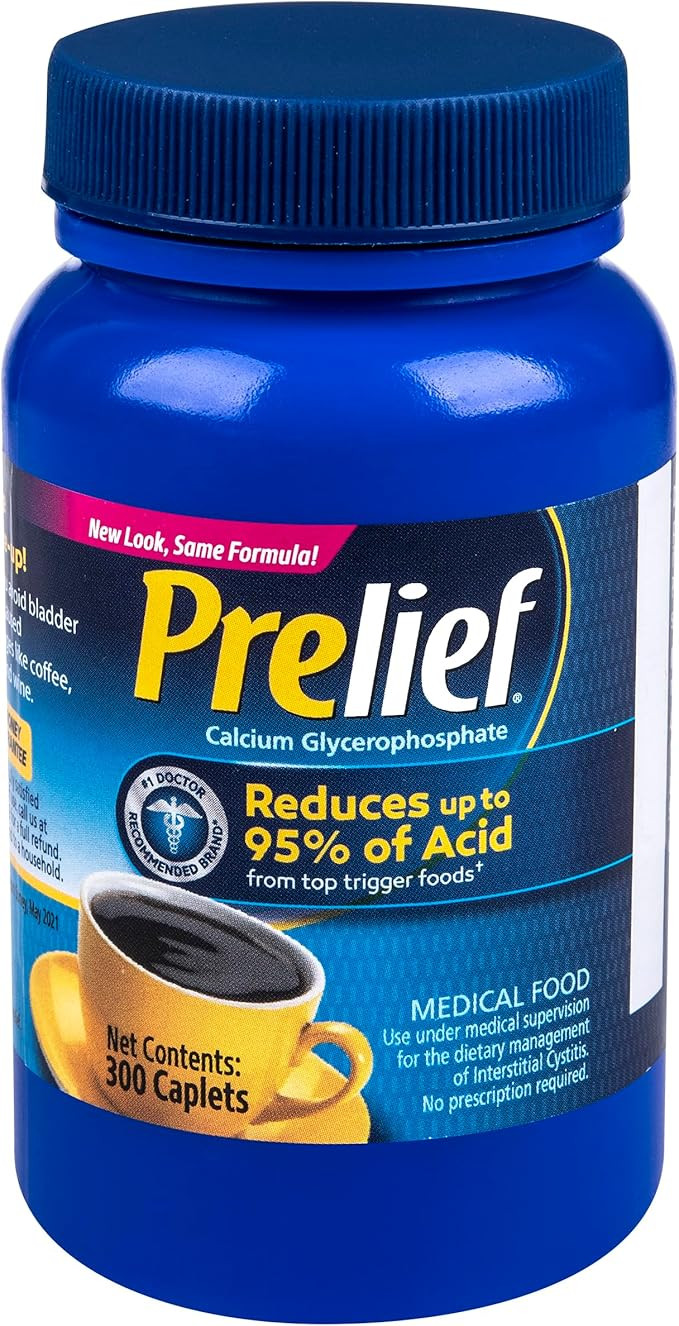 Prelief Acid Reducer Caplets Dietary Supplement, 300 Count | Amazon (US)