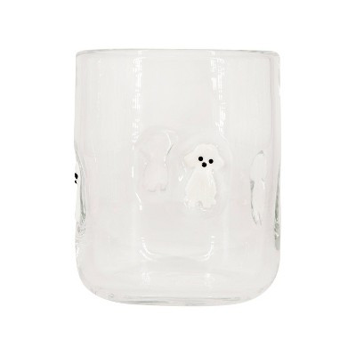Madison Home 16 fl oz Icon Juice Glass Dog White Fluffy | Target