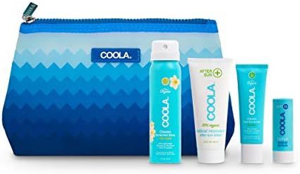 COOLA Organic Sunscreen and Lip Balm Sun Protection Kit, Made with Coconut Oil and Shea Butter, B... | Amazon (US)