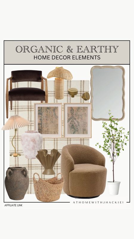 Organic home decor, earthy home decor, neutral, large mirror, accent chair, framed wall art, mushroom lamps viral lamps, gallery wall, ottoman, styled decor, styling events, neutral lamp, ceramic lamp, neutral rug, modern home decor, neutral home decor, framed wall art.

#LTKstyletip #LTKfindsunder100 #LTKhome