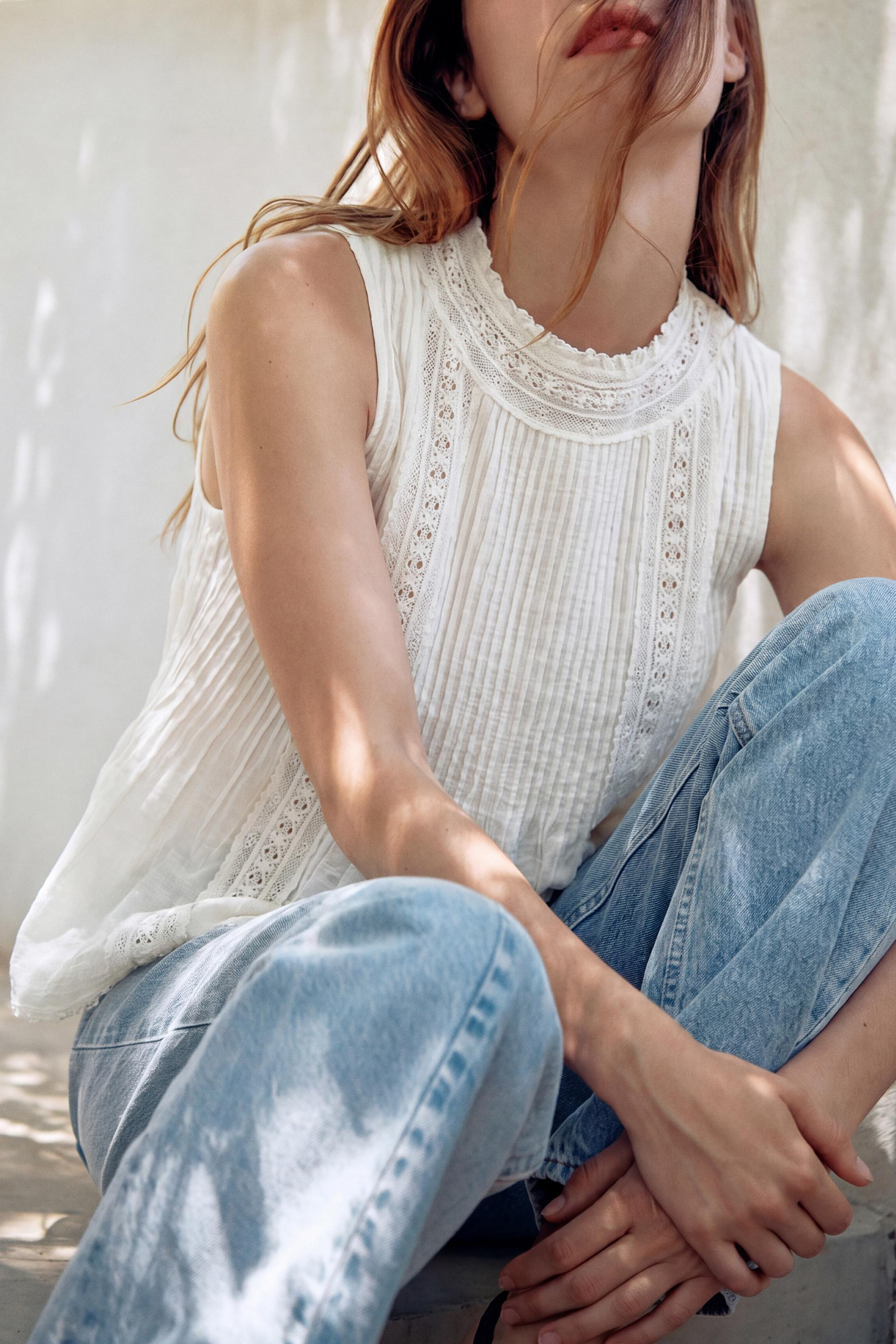 ZW COLLECTION ROMANTIC SHIRT | Zara US