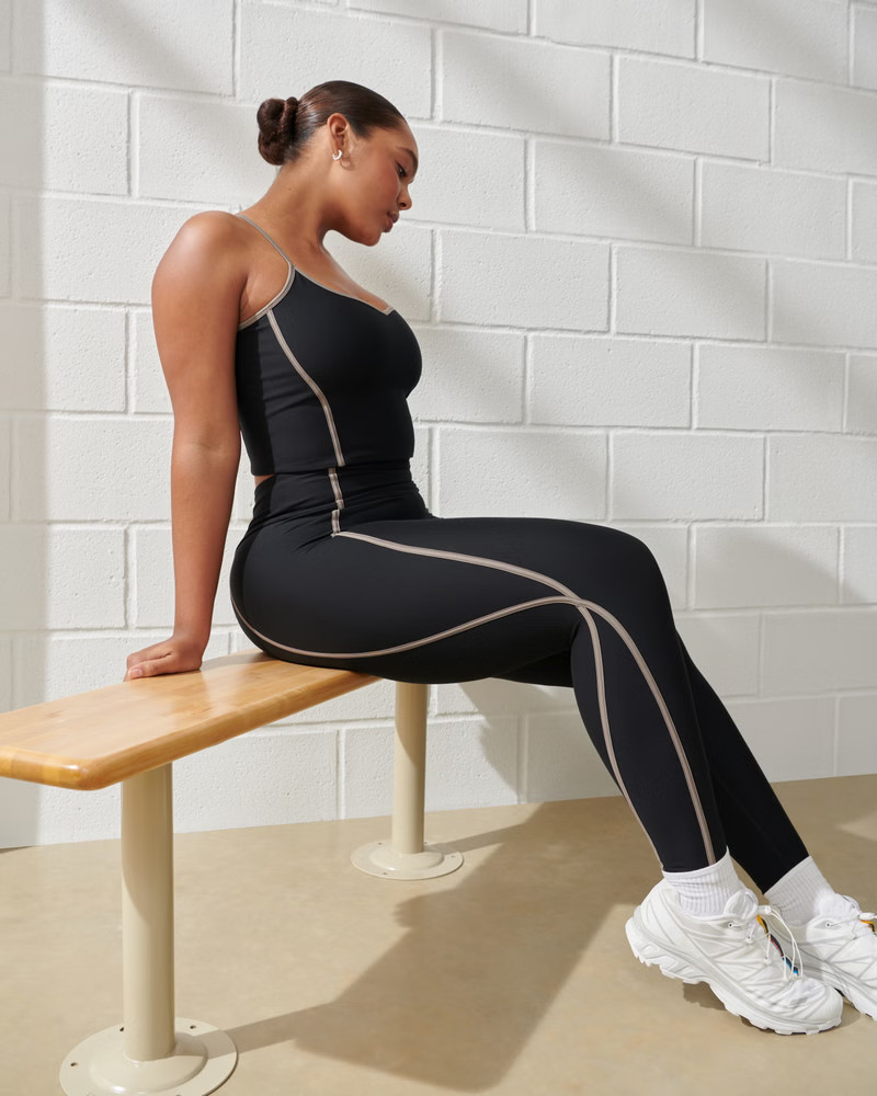 YPB sculptLUX 7/8-Length Legging | Abercrombie & Fitch (US)