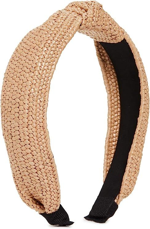 SHASHI Women's Rio Headband, Woven, Tan, One Size | Amazon (US)