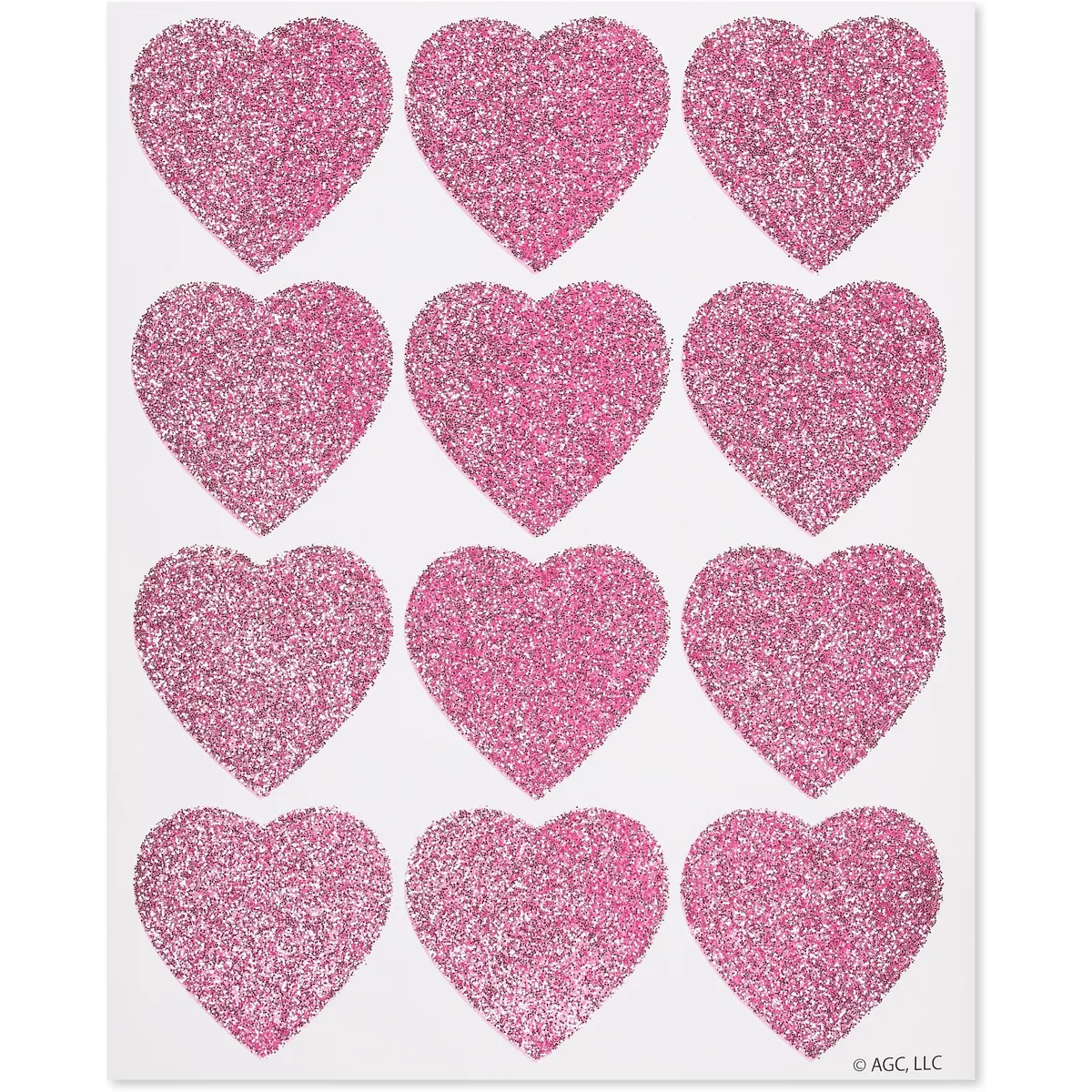 24ct Pink Heart Sticker Sheets | Target
