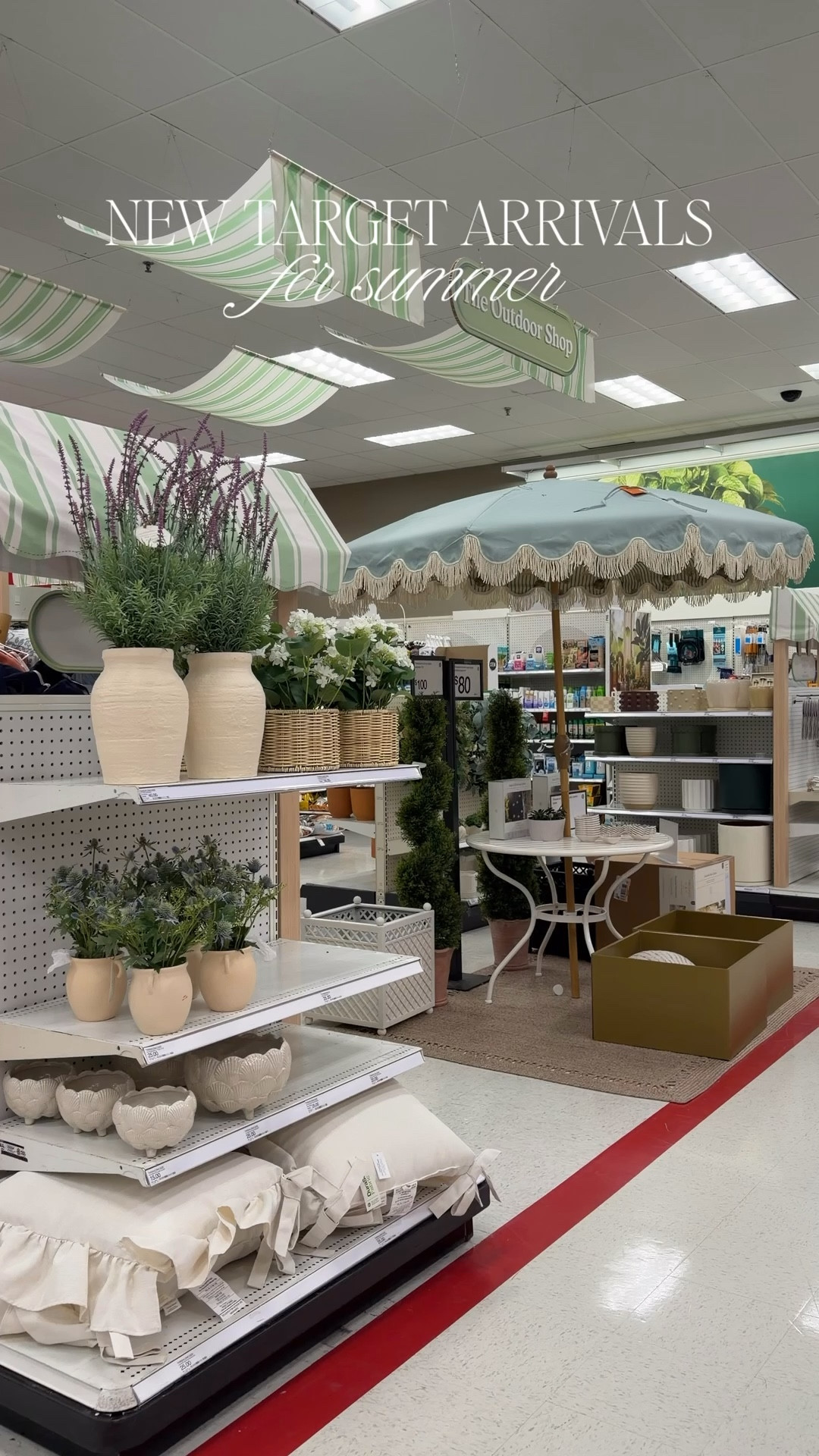 New @Target outdoor hosting collection for Summer 🐚  from rattan to trending silver to gorgeous shells, this collection is everything for hosting outdoors this summer 🤍

#targetpartner #target #targethaul #targetfinds #outdoorhosting #outdoordecor #entertainingathome #fringeumbrella #shelldecor #homedecor #rattan #minilamp #melamine #tableware #summerhosting #coastal #beachhouse 

#LTKSeasonal #LTKHome #LTKdayinmylife