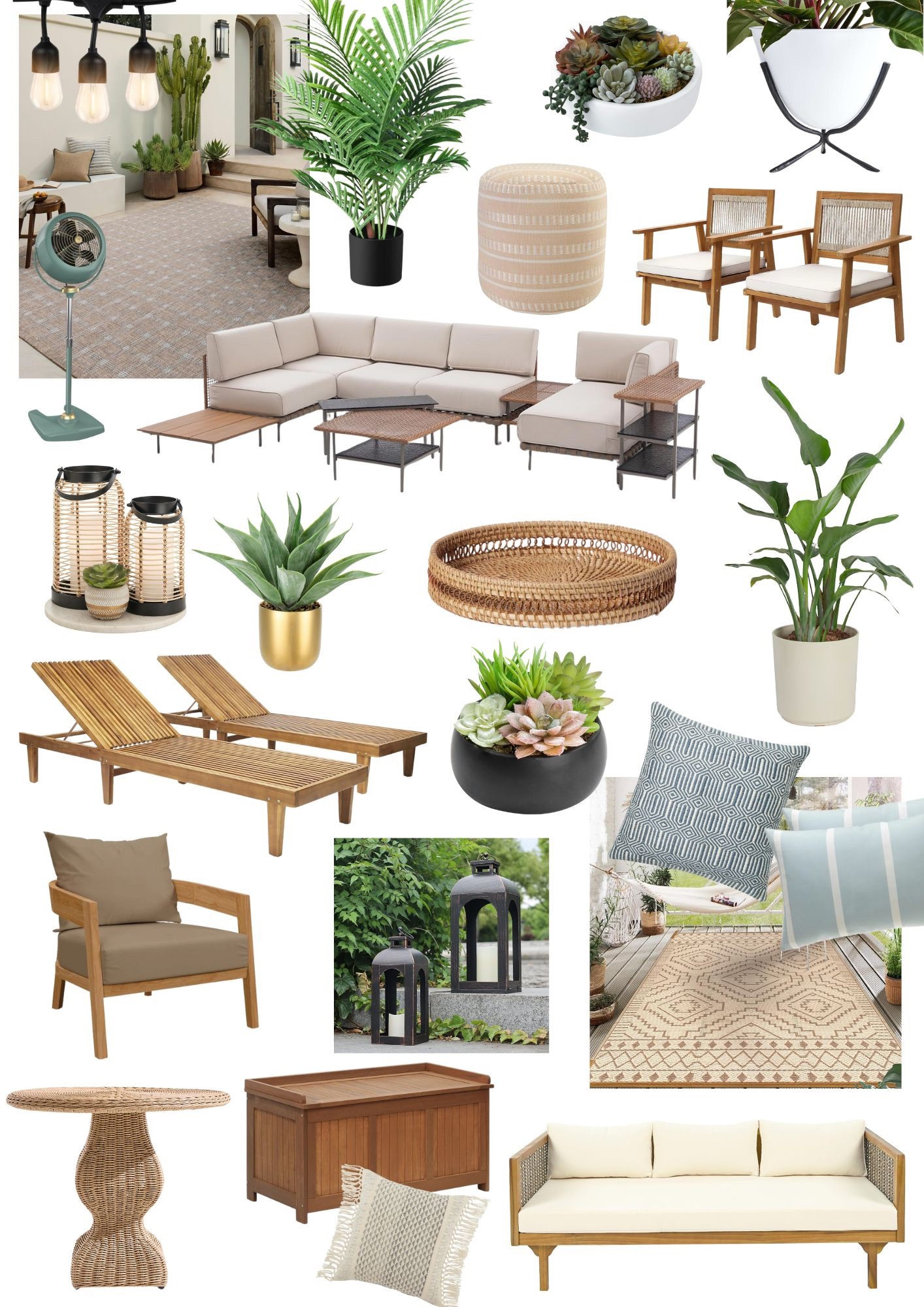 Now that our DIY hardscape patio is finished, I’m fixating on outdoor living room designs! This is my version of the perfect layered outdoor oasis, complete with lots of seating options, texture, color, and potted plants 🪴🌞 Shop the look here!

#LTKFindsUnder50 #LTKFindsUnder100 #LTKHome