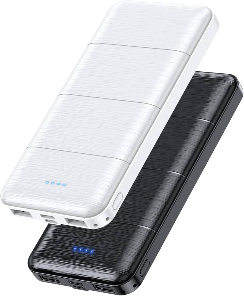 Portable-Charger-Power-Bank - 2 Pack 15000mAh Dual USB Power Bank Output 5V3.1A Fast Charger Port... | Amazon (US)
