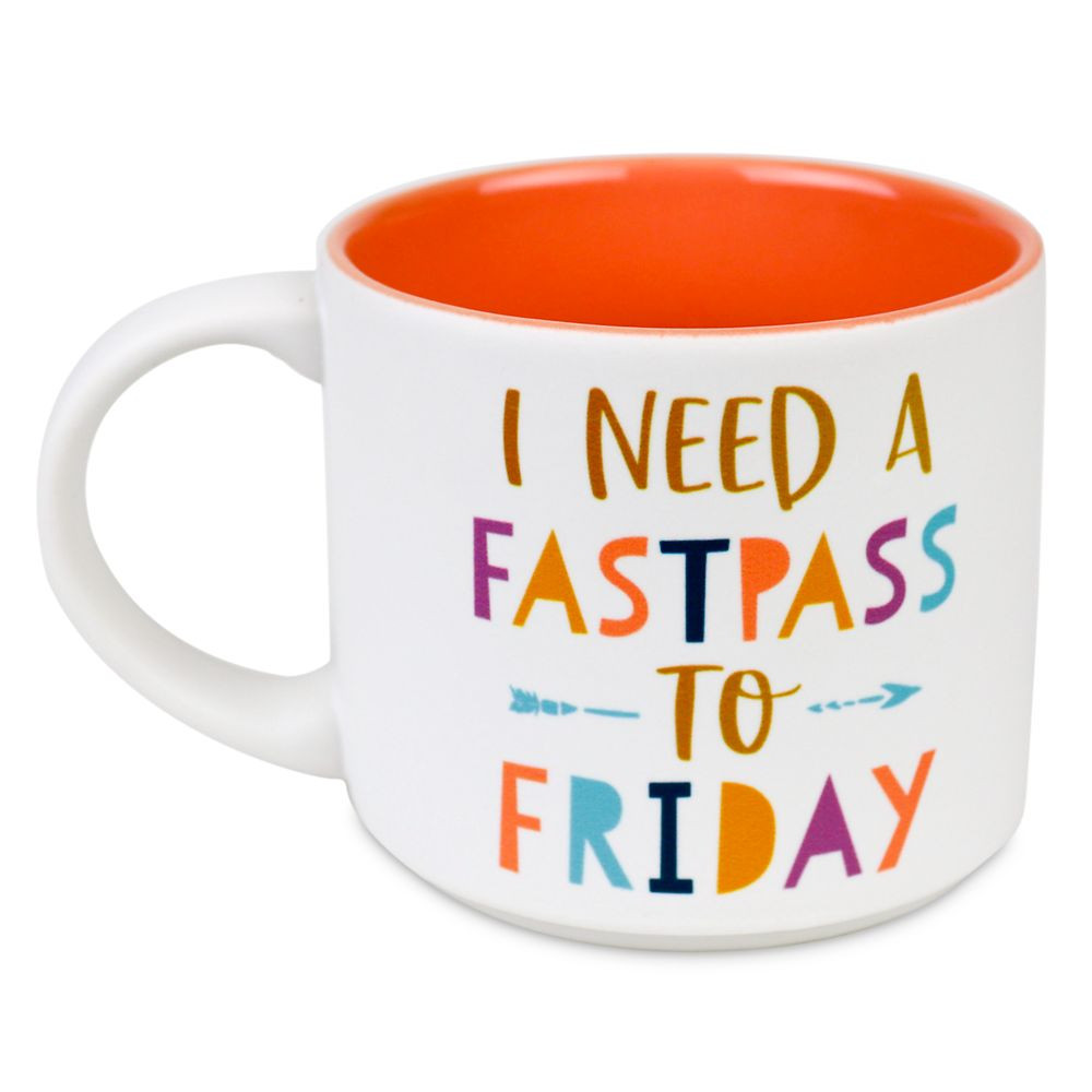 ''I Need a FastPass to Friday'' Mug | Disney Store