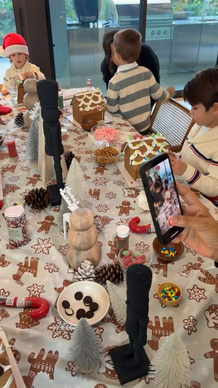 This is your sign to hose a gingerbread house decor party ✨🎄🤍 

 #LTKHoliday #LTKHome