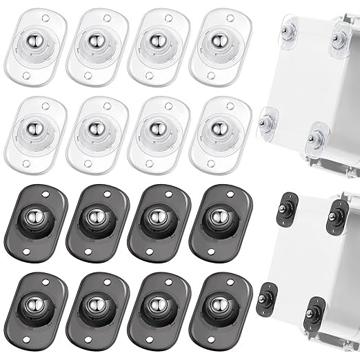Honoson 16 Pcs Self Adhesive Caster Wheels Appliance Rollers Appliance Sliders for Kitchen 360° ... | Amazon (US)