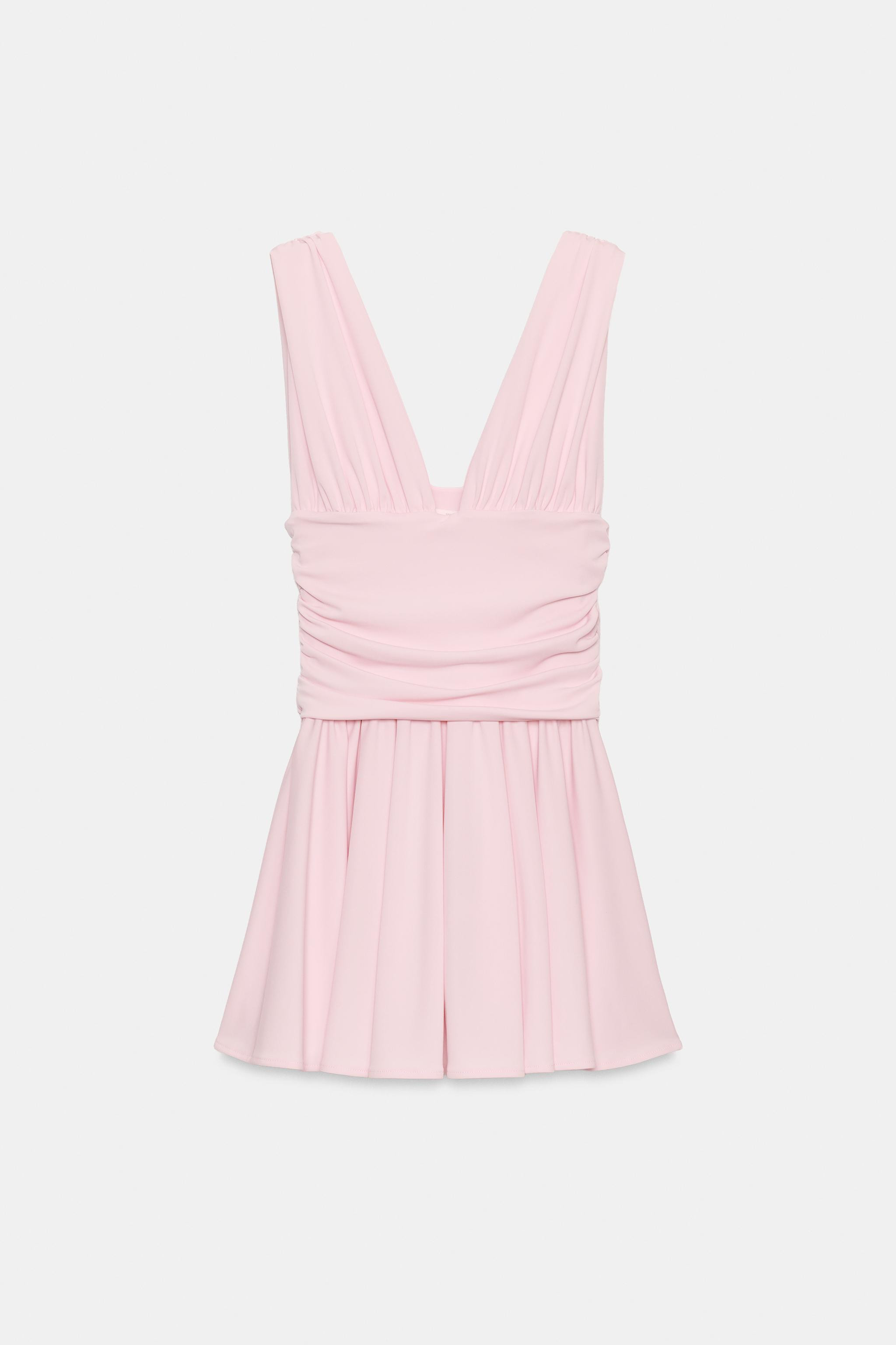 DRAPED MINI DRESS | Zara US
