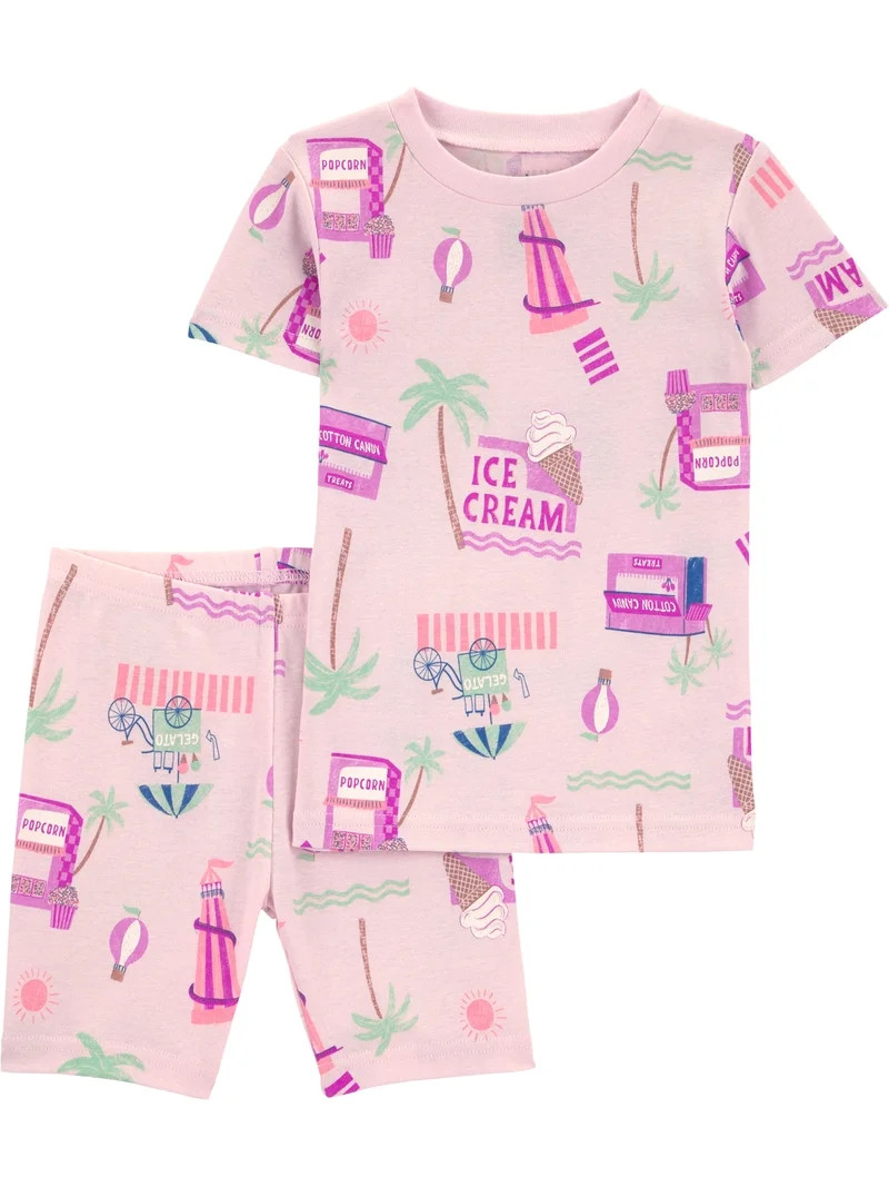 Carter's Child of Mine Toddler Pajama Set, 2-Piece, Sizes 12M-5T | Walmart (US)
