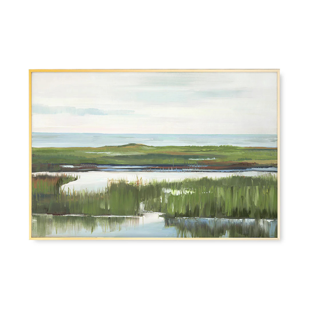 Marshland by Jenny Westenhofer Painted Art Prints | Urban Garden Prints