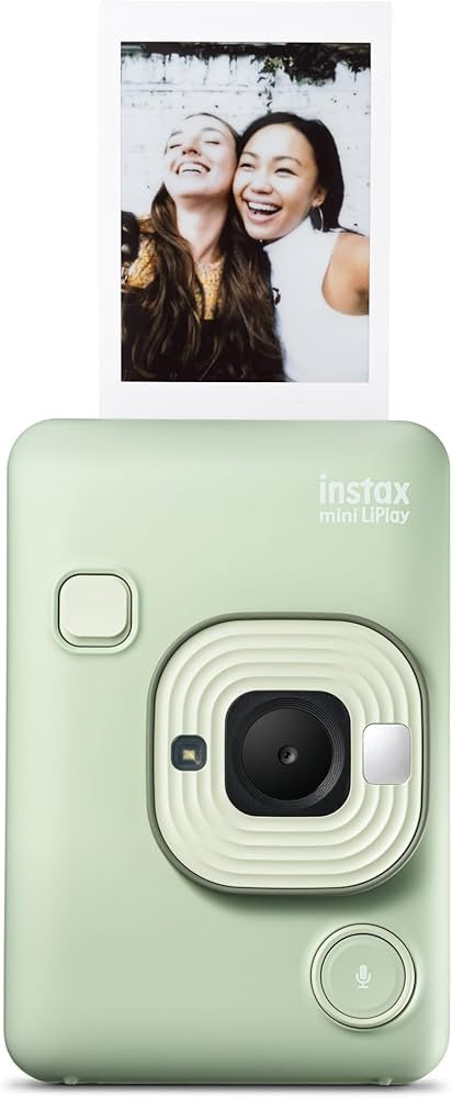 Fujifilm INSTAX Mini LIPLAY Hybrid Instant Camera - Matcha Green | Amazon (US)