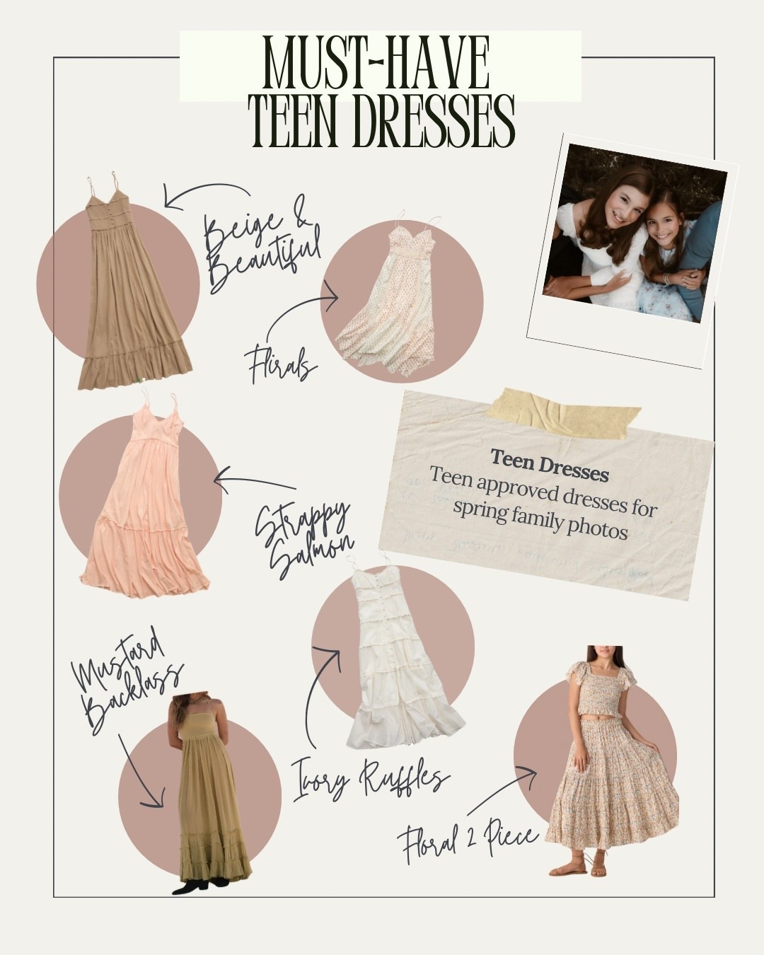 Teen approved dresses for your spring family photos 📸

#LTKSeasonal