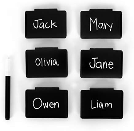 Basket Bin Labels Clip on | Label Holders for Basket or Storage Bins | Metal Hanging Bin Clip Lab... | Amazon (US)