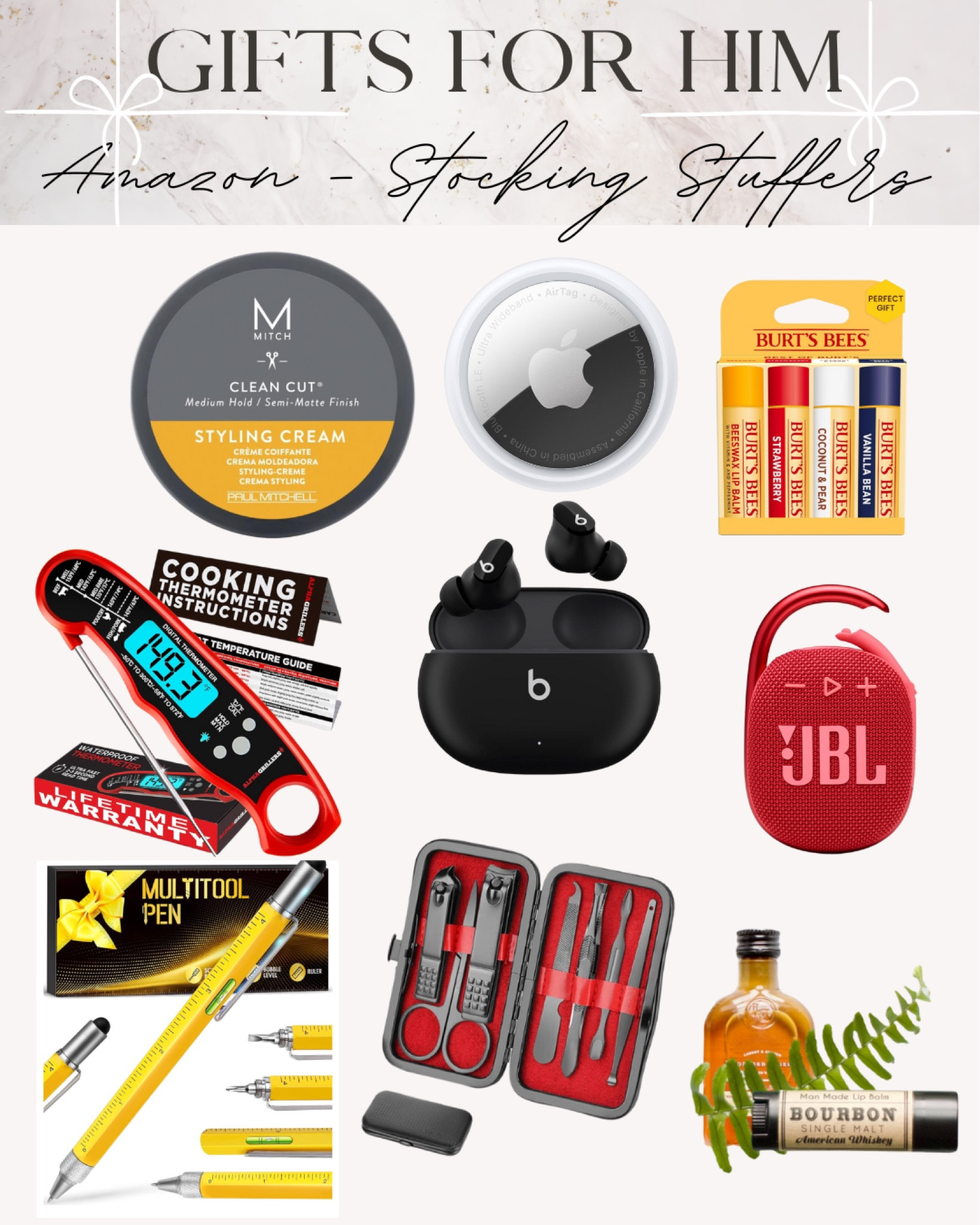 Stocking stuffers for him, amazon gifts for men, holiday gift guide 

#LTKMens #LTKHoliday #LTKGiftGuide