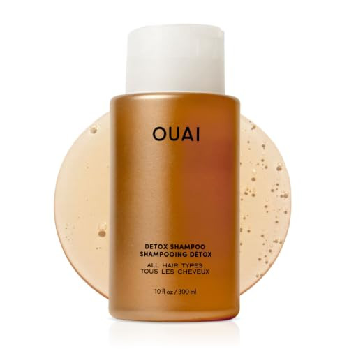 OUAI Detox Shampoo - Clarifying Shampoo for Build Up (10 Fl Oz) | Amazon (US)