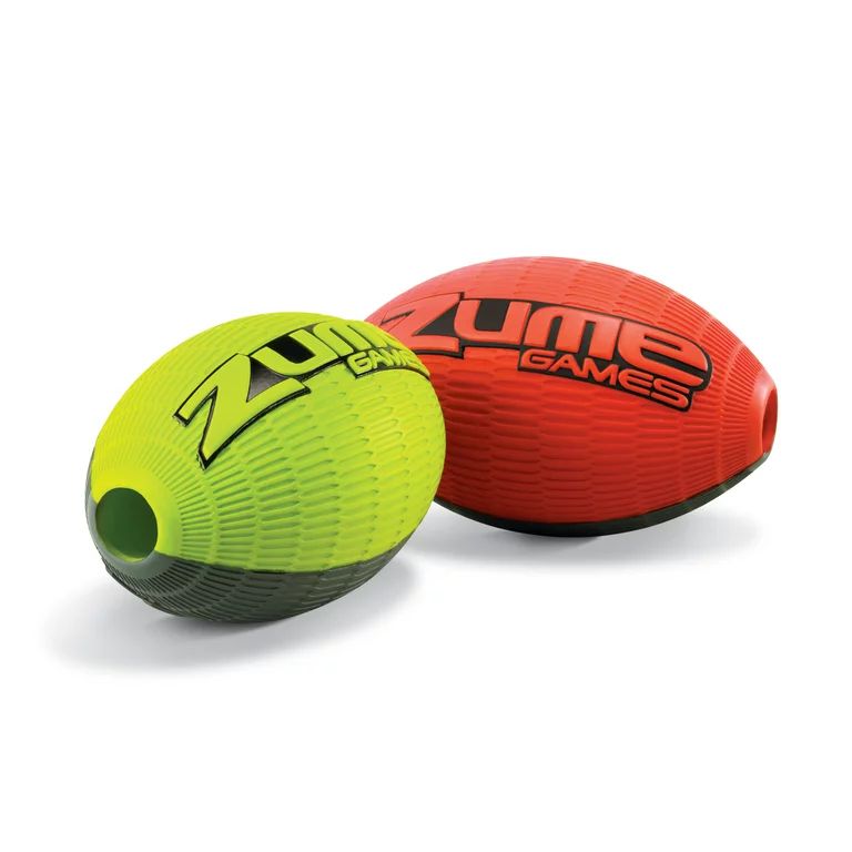 Zume Games Durable Foam Tozz Football Floats in Water Perfect for Ages Six and Up (Mixed Pack) | Walmart (US)