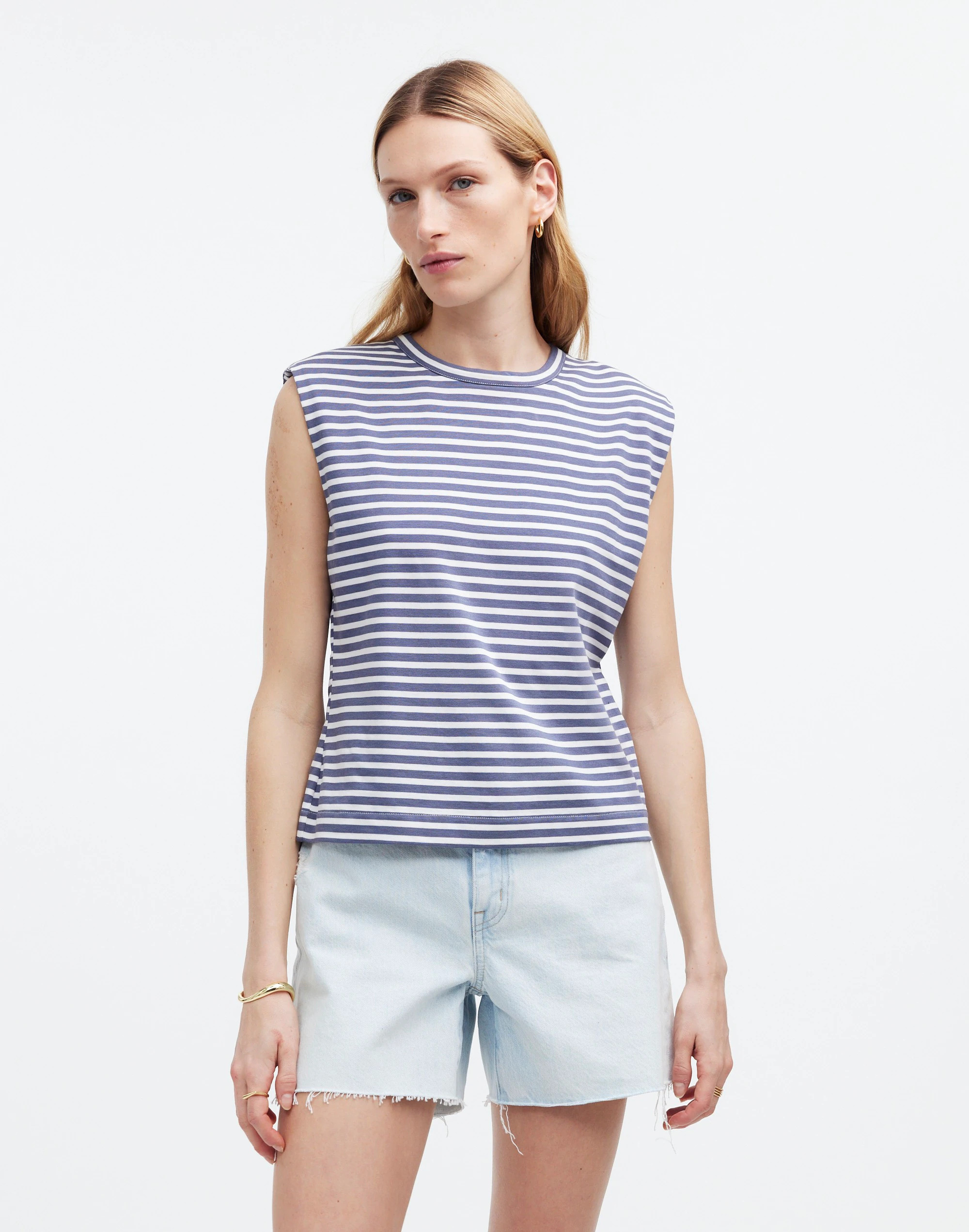Structured Muscle Tee | Madewell