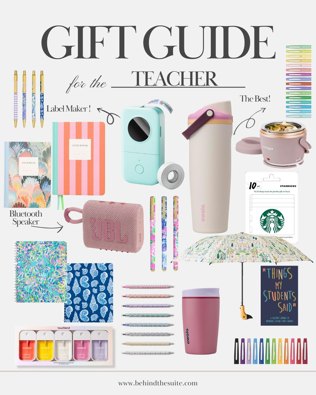 The Best Teacher Gifts| Gift Guide for Teachers| What to buy teachers

#teachergifts
#giftguide
#thebestgiftsforteachers
 

 

#LTKGiftGuide #LTKHoliday #LTKFindsUnder100
