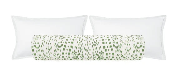 The Bolster Les Touches // Green  Brunschwig & Fils  | Etsy | Etsy (CAD)