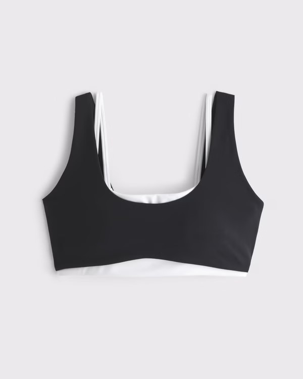 YPB studioFLEX Double-Layered Sports Bra | Abercrombie & Fitch (US)