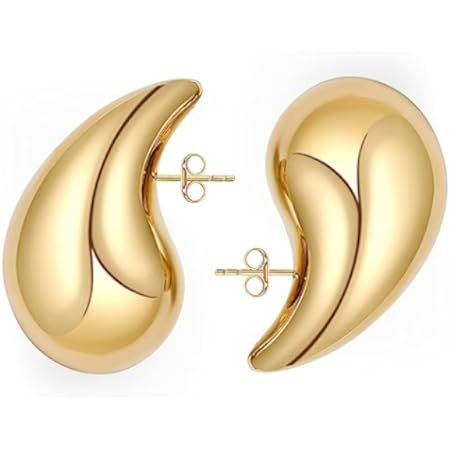 for "tear drop earrings silver" | Amazon (UK)