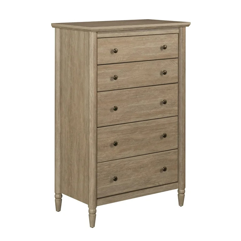 My Texas House Monroe 5-Drawer Dresser, Brushed Oak Finish | Walmart (US)