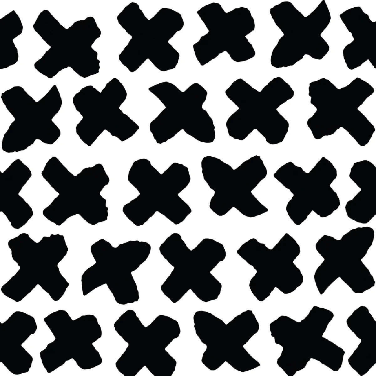 X's Peel & Stick Wallpaper | Katie Kime Inc