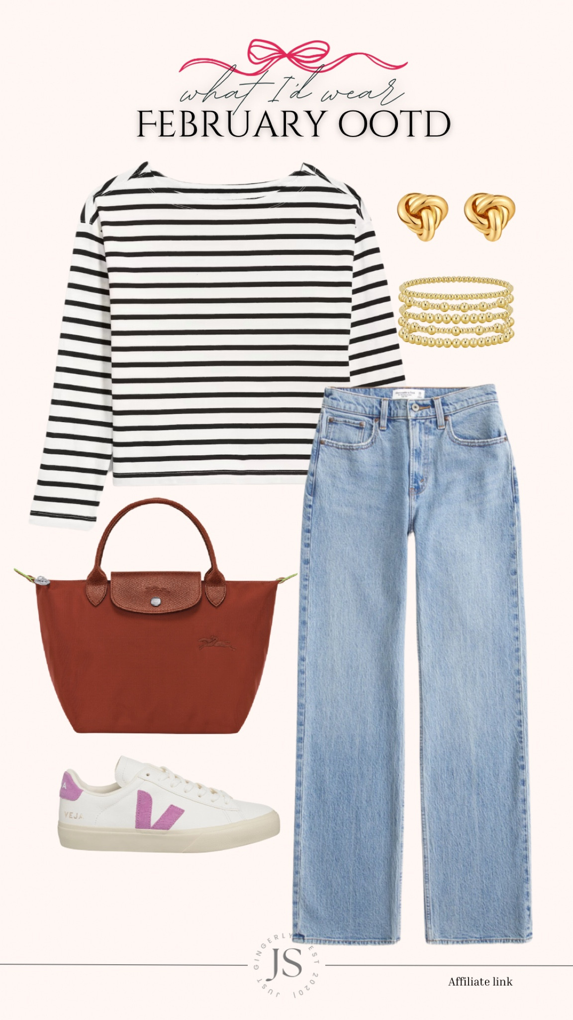 Everyday causal outfit for early spring. What to wear for spring. Casual February outfit. Casual date night outfit  

#LTKStyleTip #LTKItBag #LTKShoeCrush