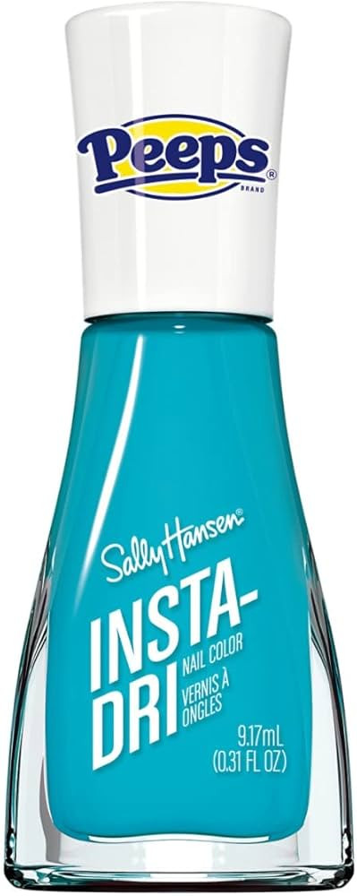 Sally Hansen Insta Dri Fast Dry Nail Polish, PEEPS Blue, 0.31 fl oz | Amazon (US)