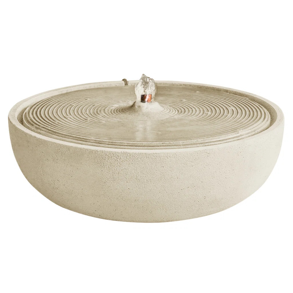 Concrete Ripple Fountain | Wayfair North America