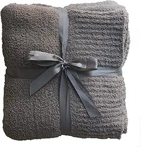 Knit Throw Blanket Super Soft Warm Blanket for Couch Lightweight Fluffy Blanket for Bed Sofa 50x6... | Amazon (US)