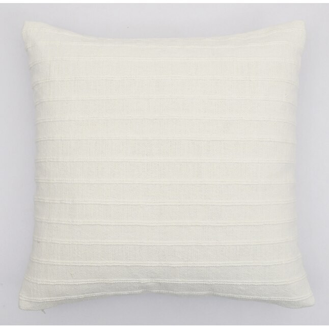 allen + roth 20-in x 20-in Ivory Indoor Decorative PillowItem #5120988 |Model #VO-SU-2204-008Shop... | Lowe's