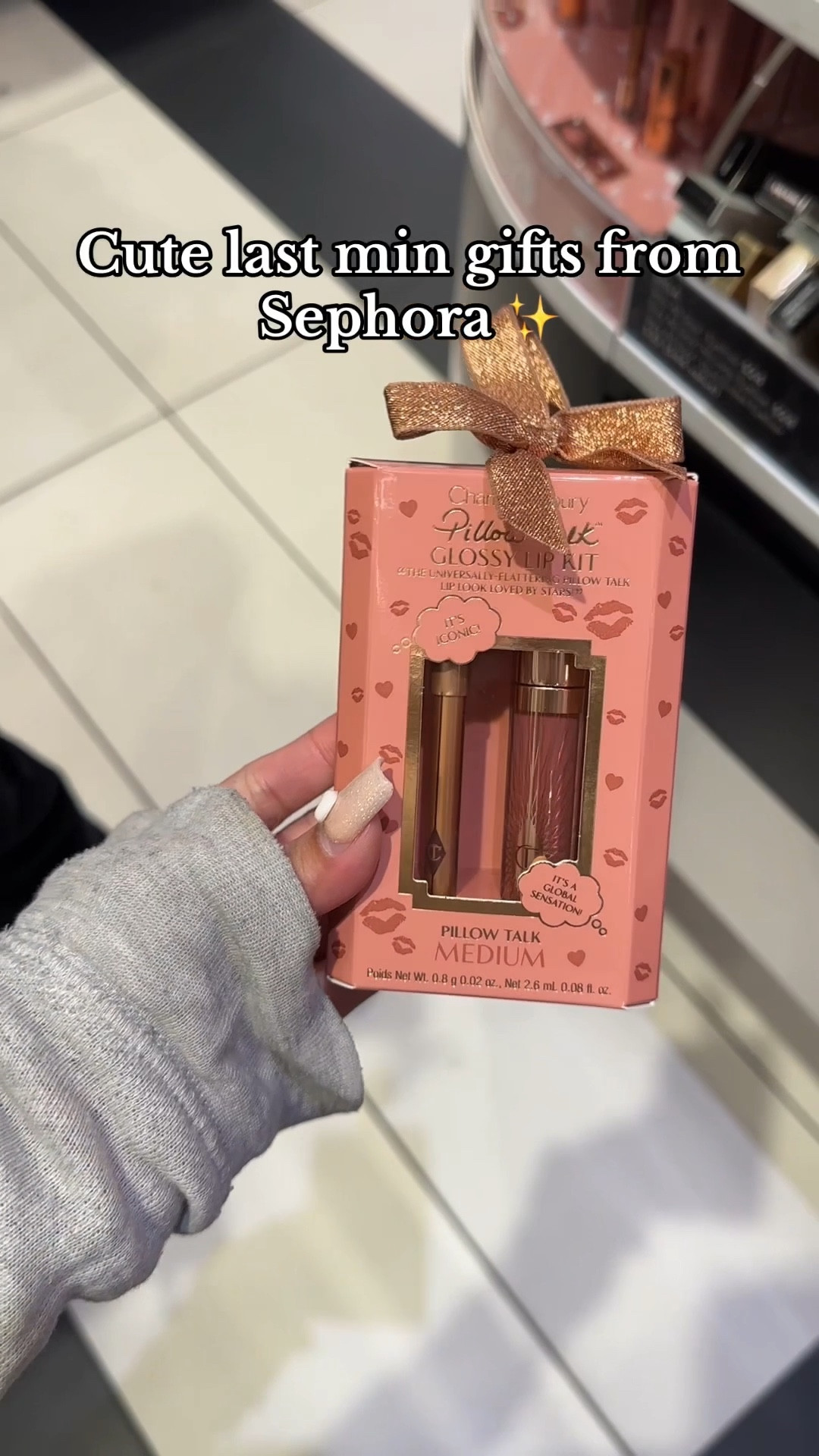 Last min gifts from Sephora ✨🎁 from charlotte tilbury 🪞✨